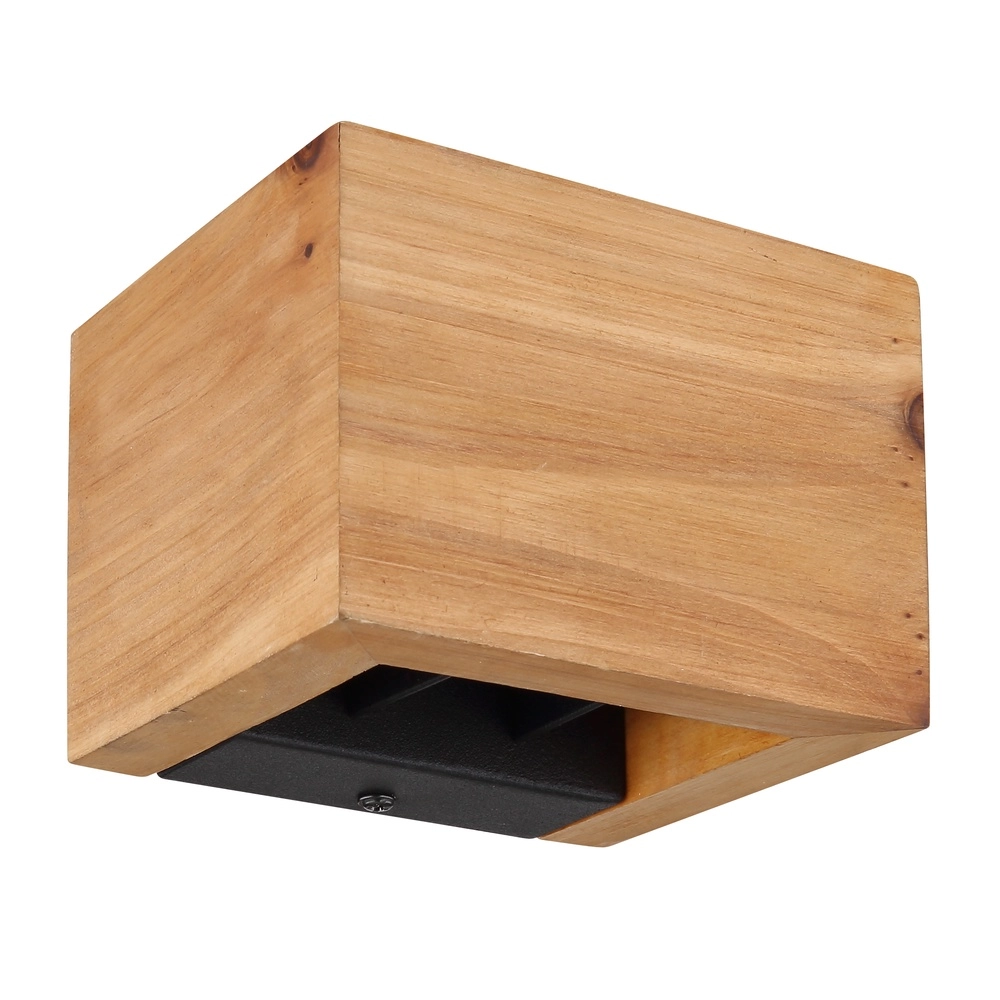 Lampe murale en bois Alina Haut et bas Globo 9007371442591