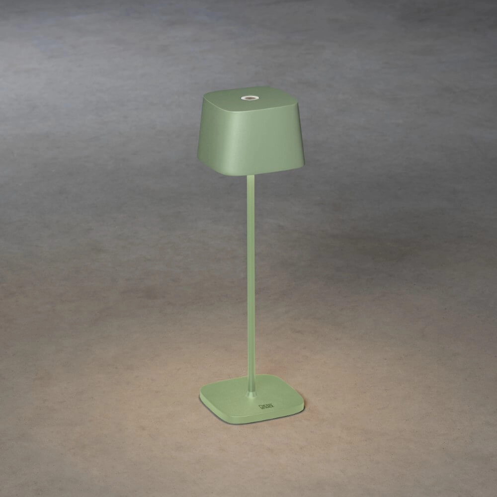 Lampe de table sans fil Capri vert KonstSmide 7318307814637