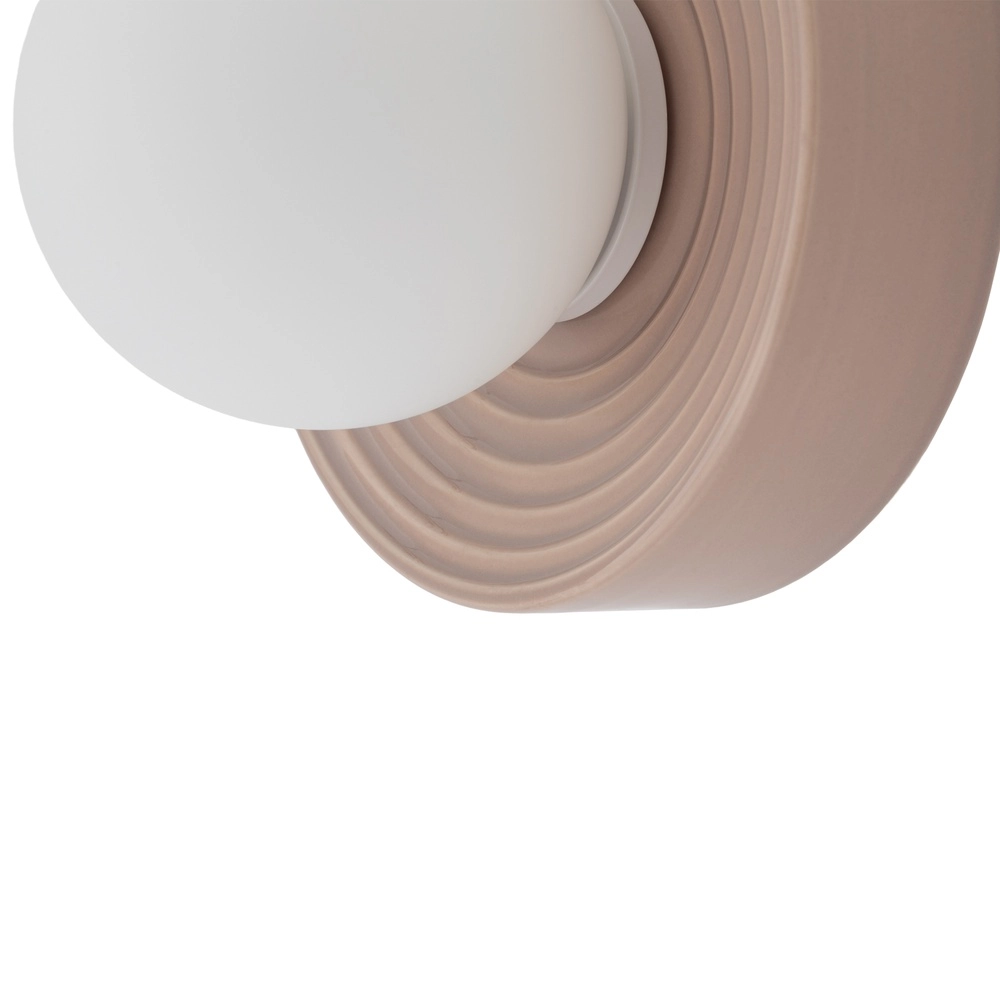 Lampe murale de conception Clay rose Ø 16cm Lyora 5903139117487