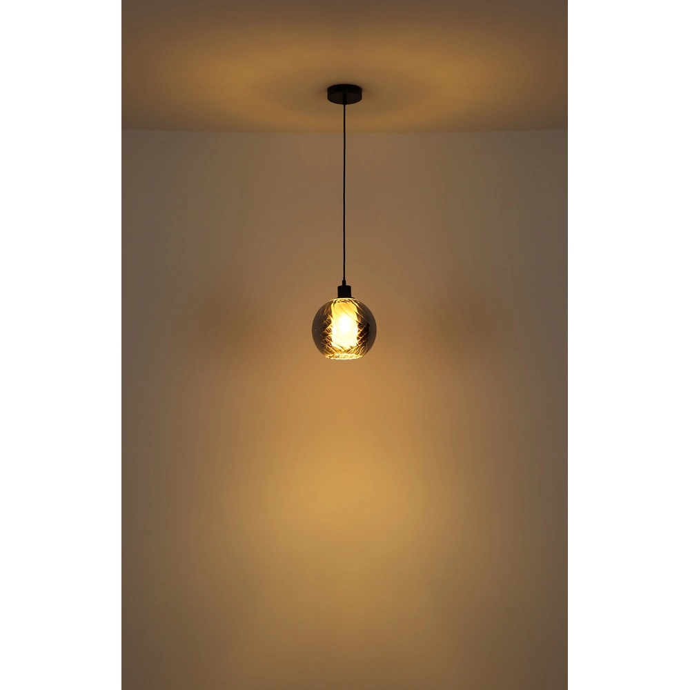 Lampe pendante de conception Ulf Noir Globo 9007371531707