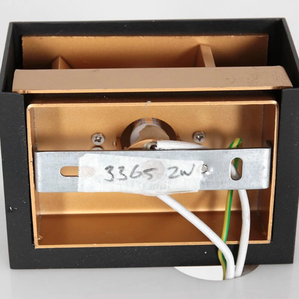 Spot mural noir Muro haut et bas Steinhauer 8712746152630