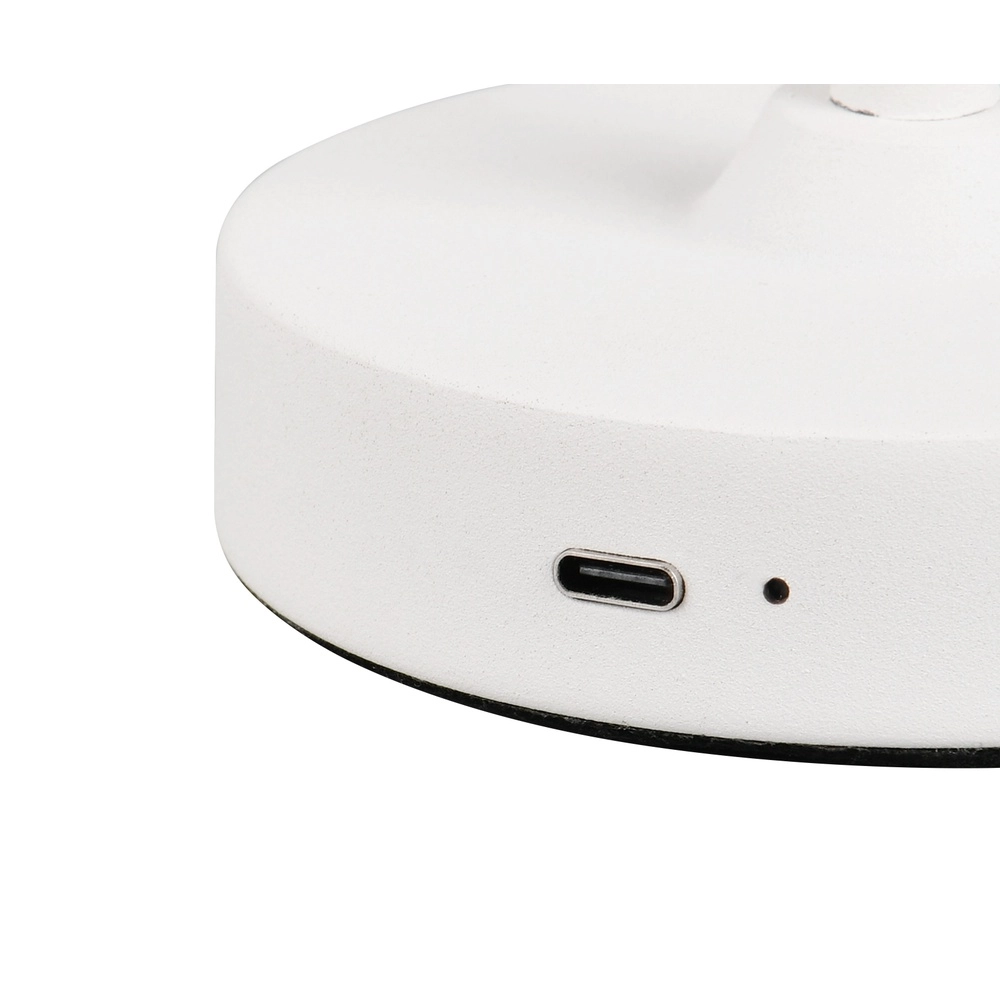 Lampe de table Kenny blanc avec capuchon blanc Trio 4017807654783