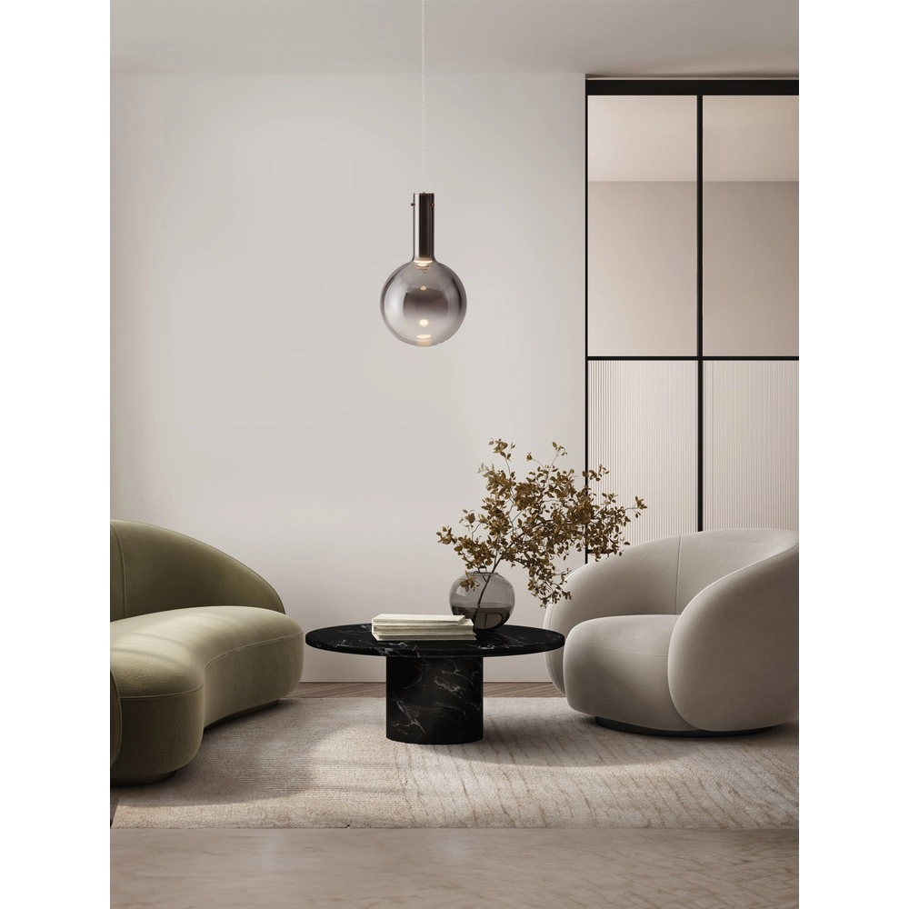 Suspension Nostos verre fumé Lyora 5212017449030