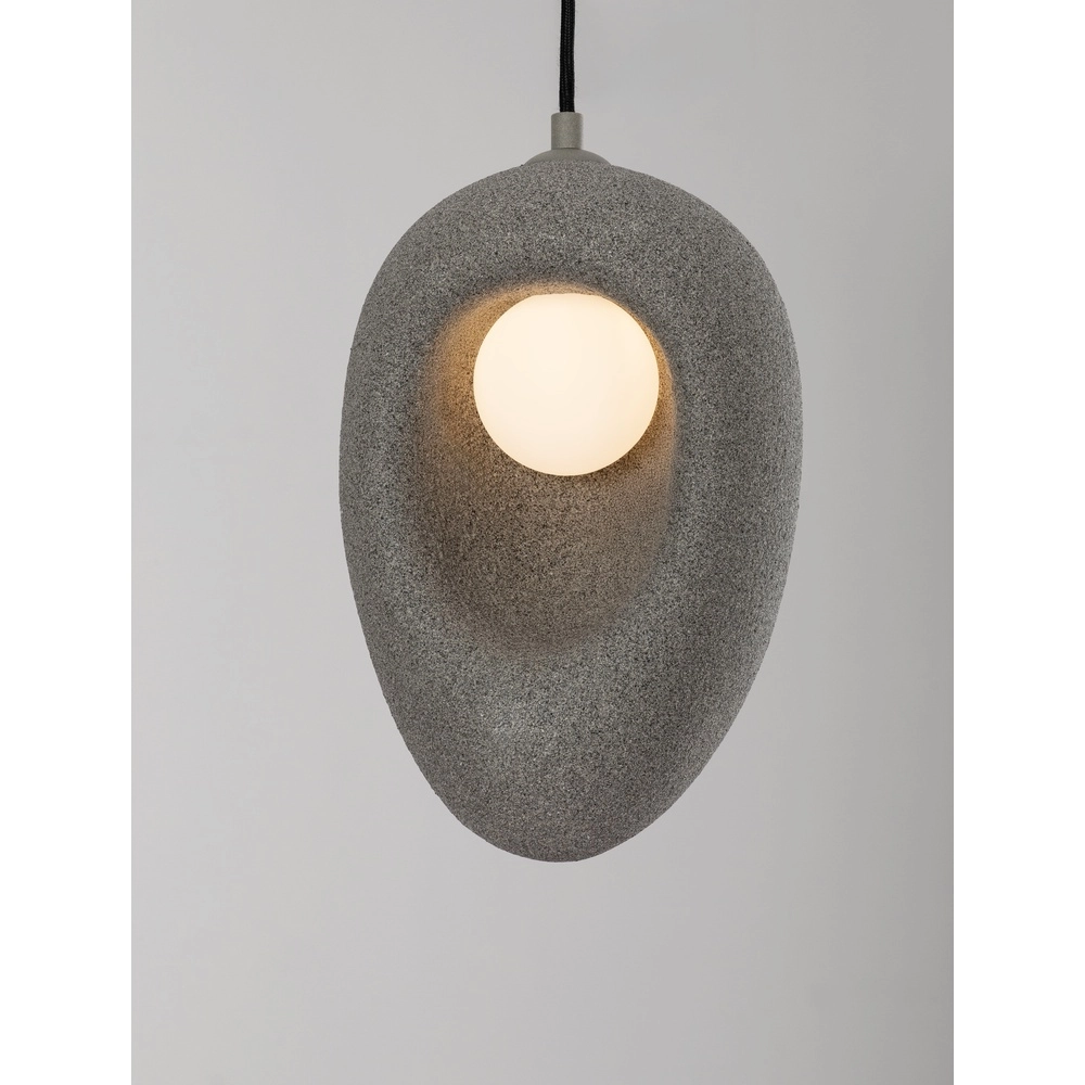 Suspension naturelle Tempus gris 30cm Lyora 5212017476838