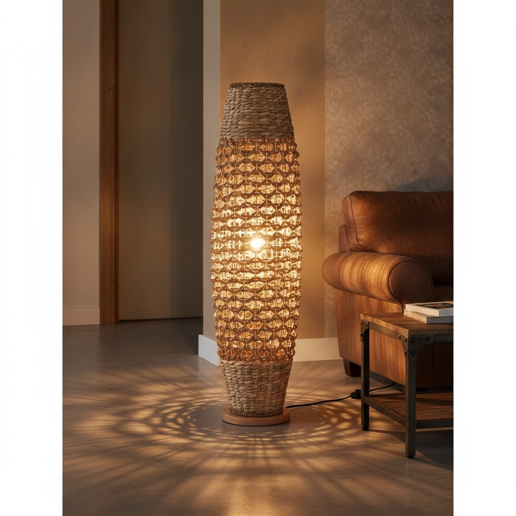 Lampadaire Anada marron Ø 33cm