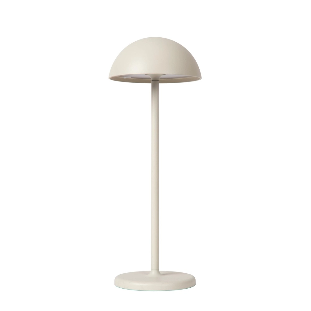 Lampe de table rechargeable Joy IP54 blanc