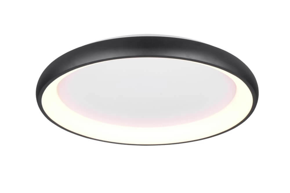 Plafonnier LED Cardona noir - Ø 75cm Trio 4017807613940