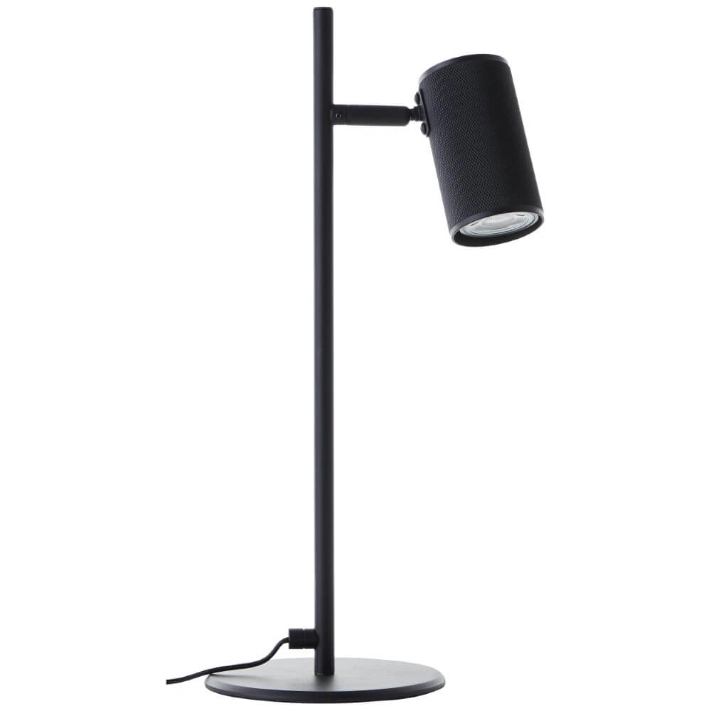 Lampe de table noire Marty conception Brilliant 4004353438288