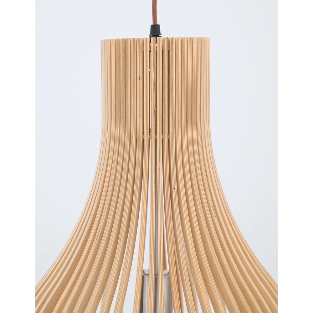 Suspension moderne Soho bois Ø 38cm Lyora 5212017424938