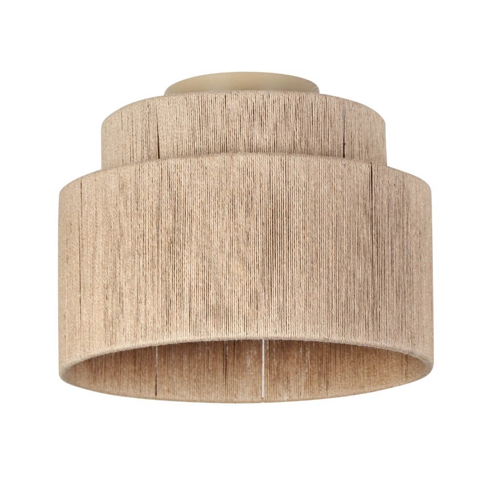 Plafonnier en corde Smilla Ø 30 cm Trio 4017807617658