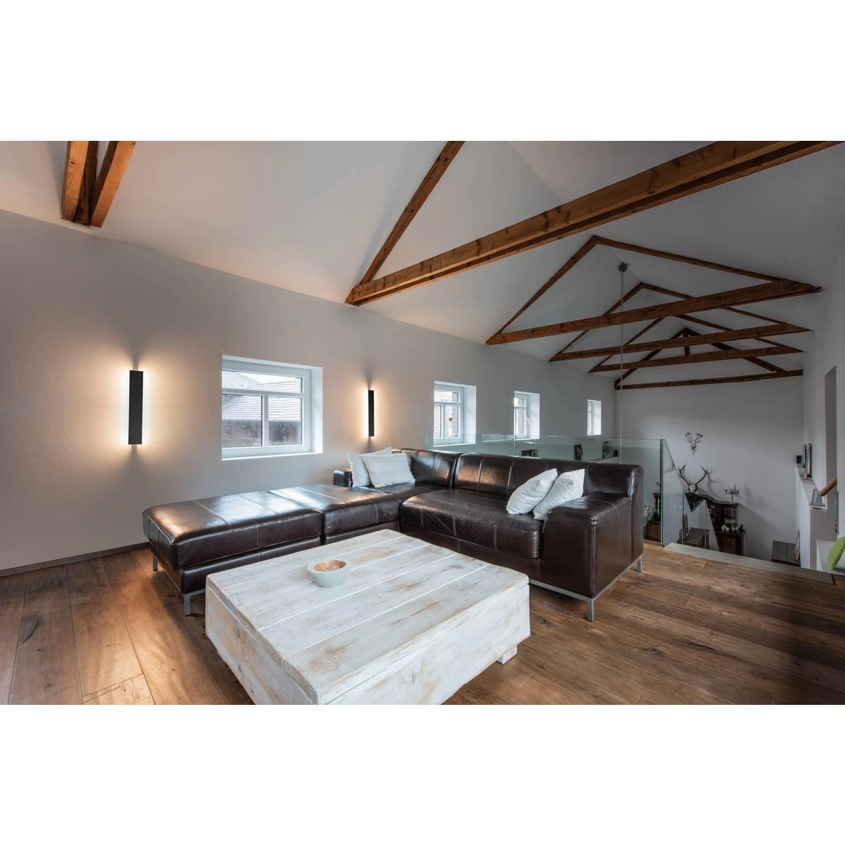 Applique allongée Direto 60 cm noir SLV 4024163248907