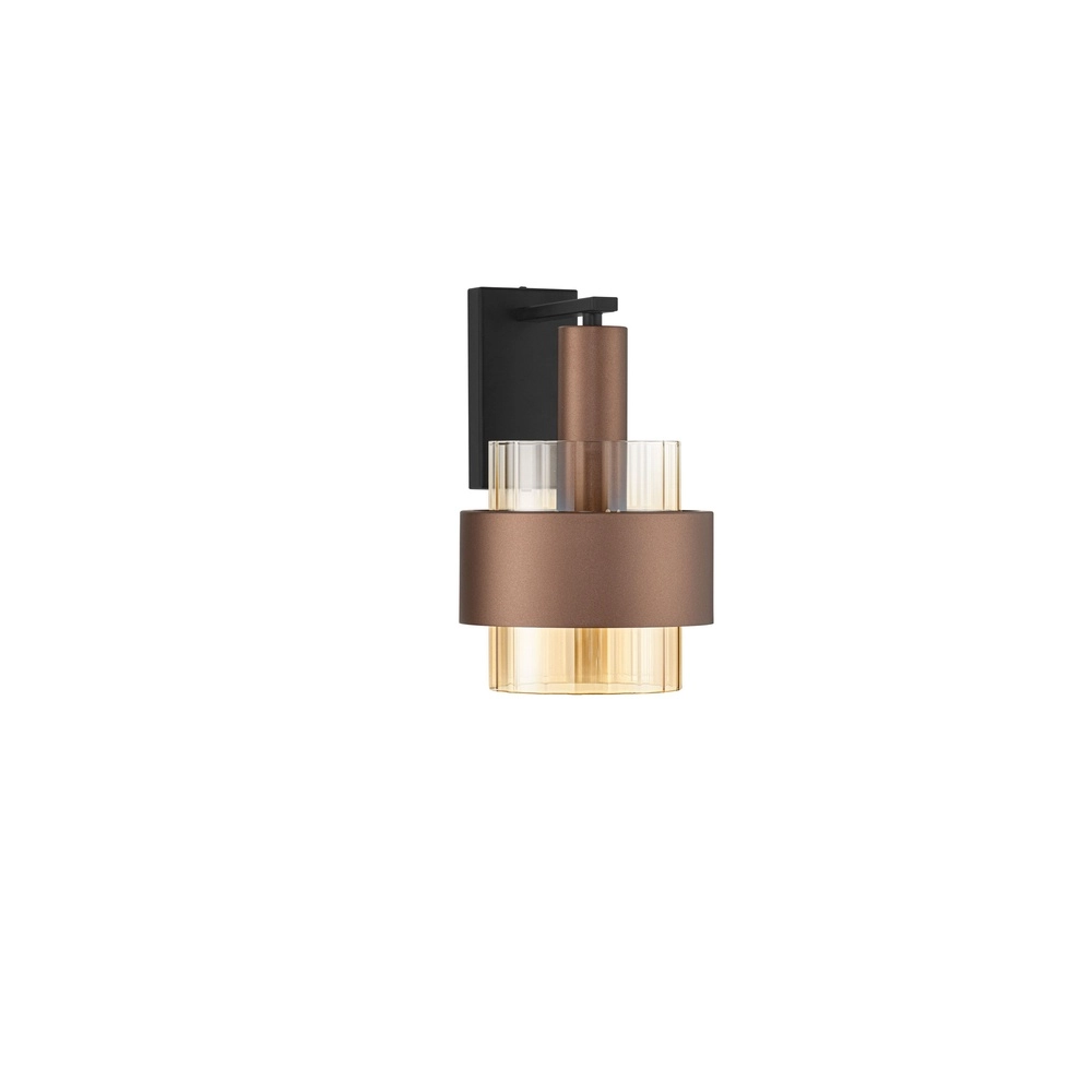 Lampe murale moderne Serena Café brun Lyora 5212063501201