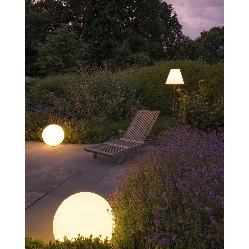 Lampe de jardin Rotoball Floor 50 Globe SLV 4024163134606