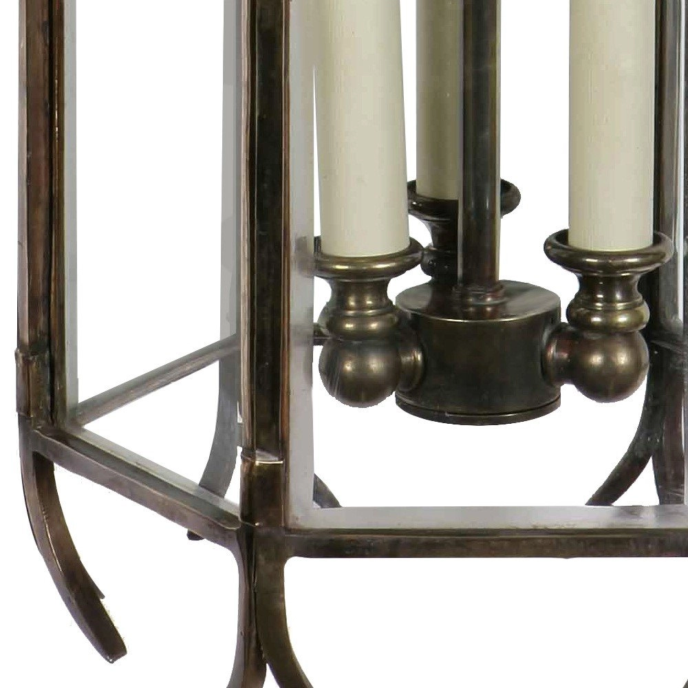 Lampe suspendue antique Gothic 3 lumières - cuivre antique (ant) Limehouse