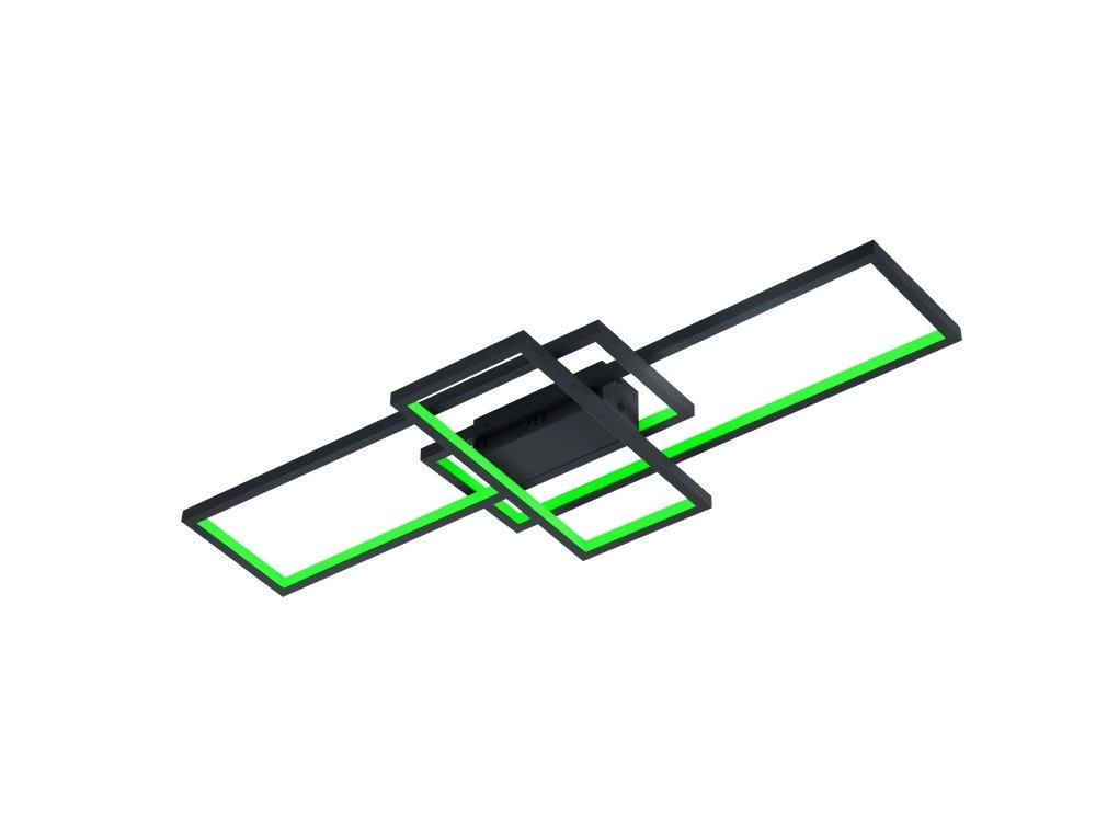 Plafonnier WiZ Thiago 104 cm noir Trio 4017807453751