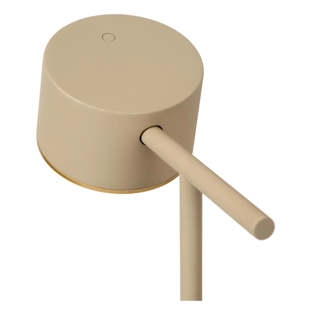 Lampe de table Gian brun sable Lucide 5411212421135