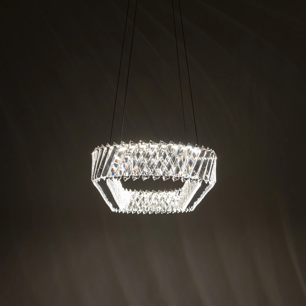 Chandelier Luxora Led Cristal de 120 x 35 cm Lyora 5903139117074