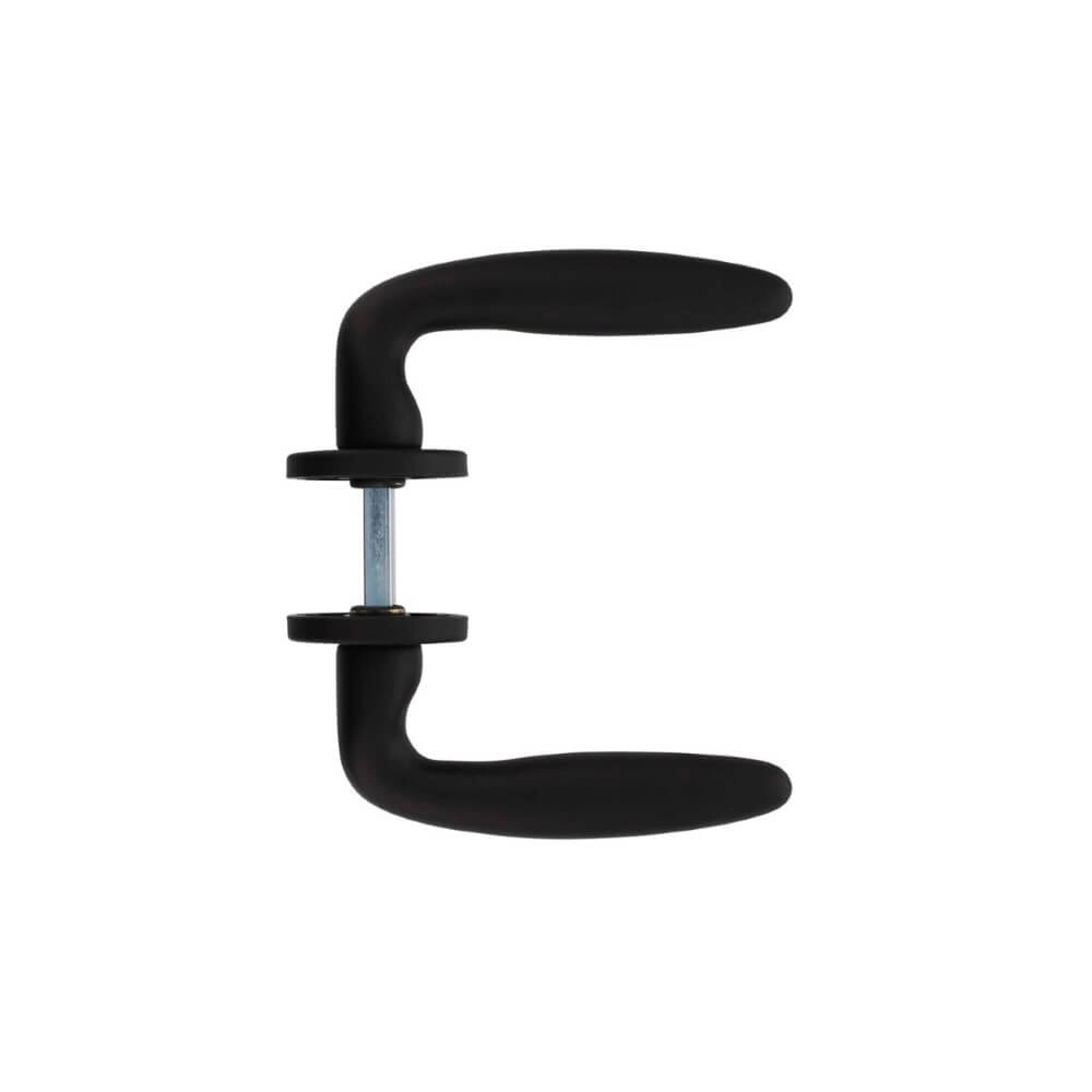 Poignée de porte moderne Sigaar noir Intersteel 8714186089644