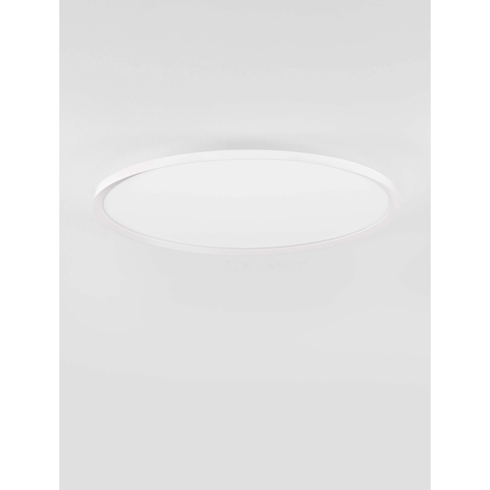 Plafonnier Aoton blanc Ø 60cm Lyora 5212017448729