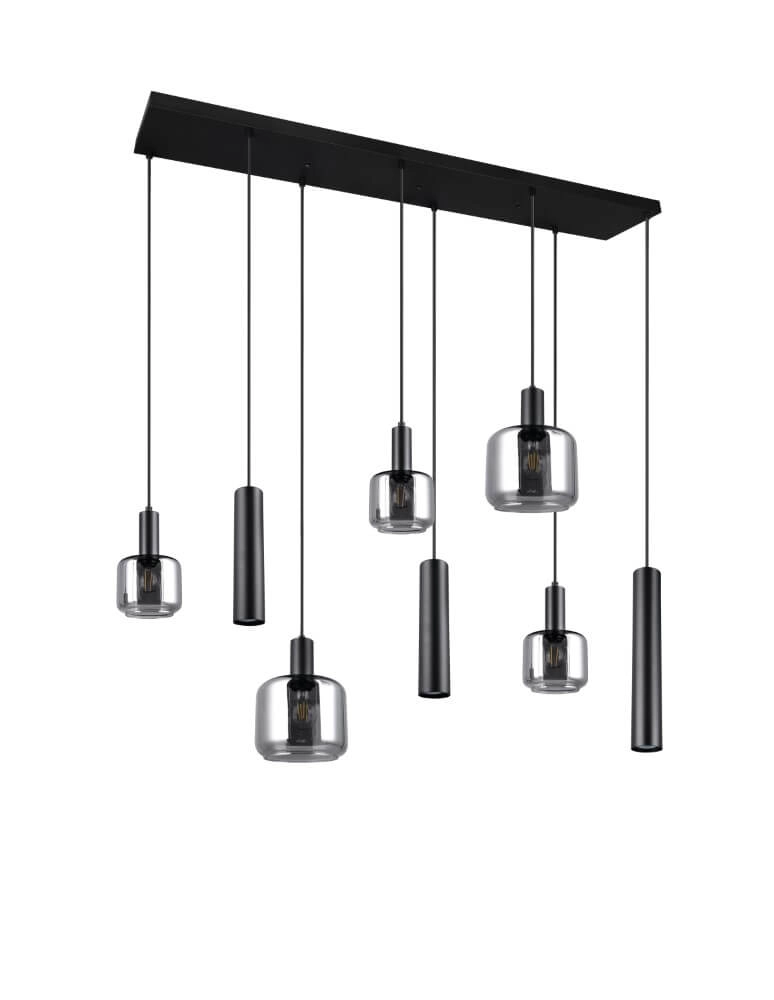 Lampe suspendue pour table à manger Mataro avec pendules Trio 4017807612929