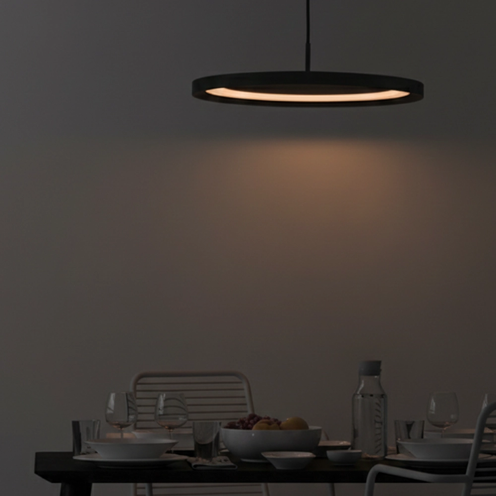 Suspension élégante Andria noir Ø 40cm