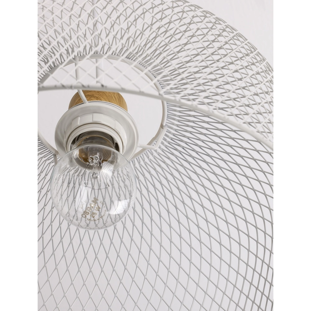 Lampe cage Lyron blanc Lyora 5212017436344