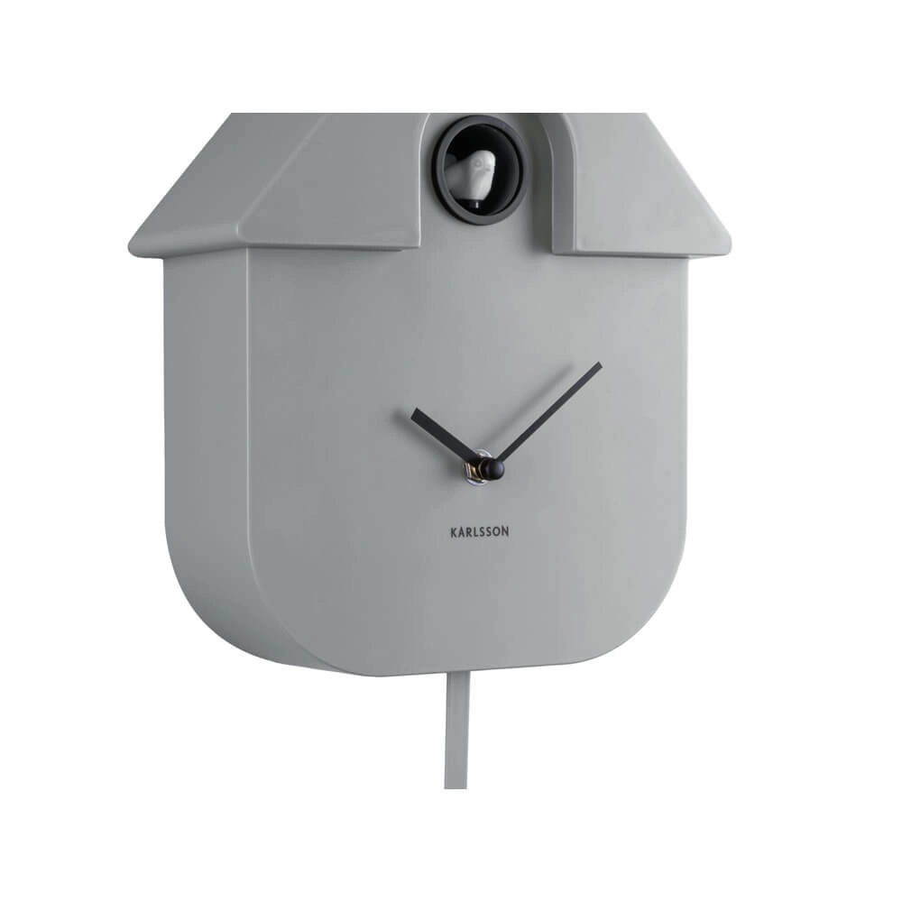 Horloge murale moderne Cuckoo gris Karlsson 8714302696961