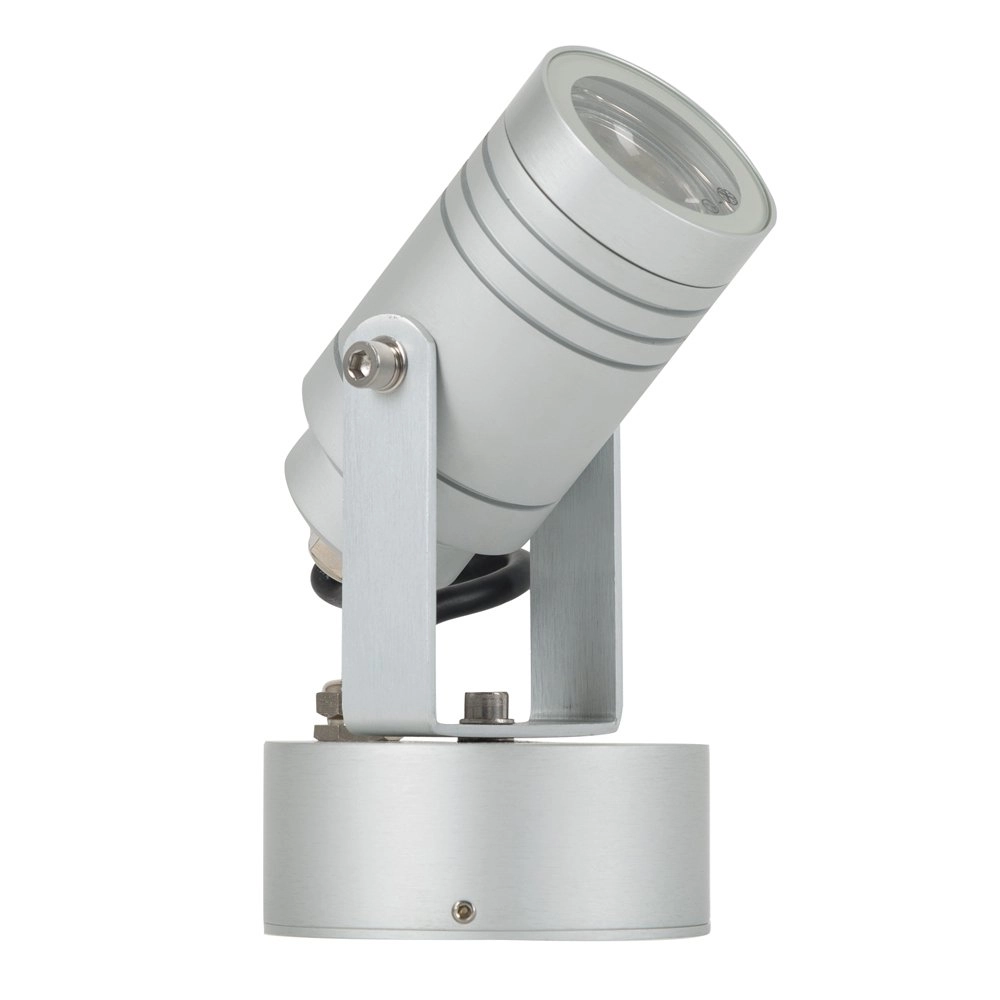 Spot de jardin LED Beamer gris orientable