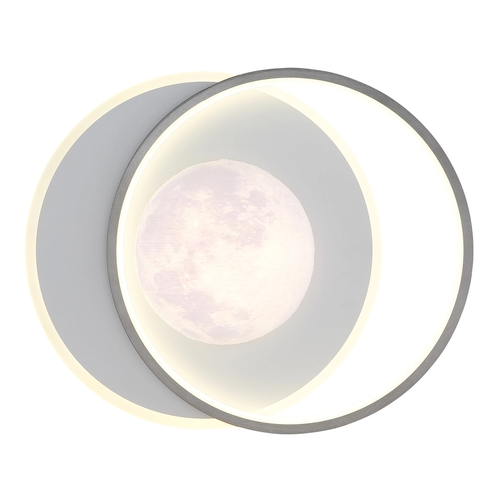 Lampe de plafond à design Moon noir et blanc Globo 9007371575749