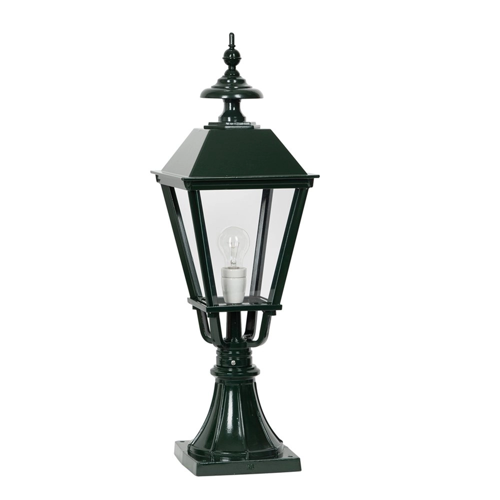Lampadaire Jardin Newport lanterne - noir