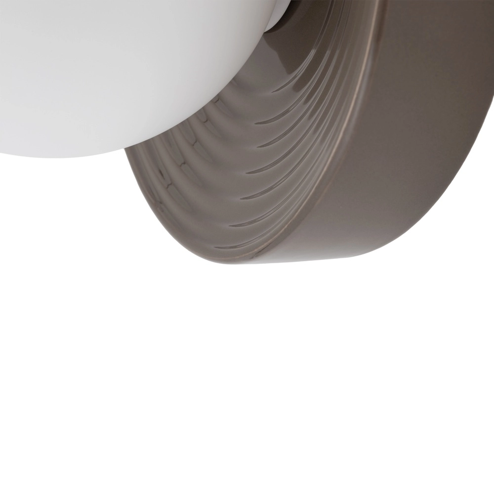 Lampe murale de conception Clay brun Ø 22cm Lyora 5903139117470
