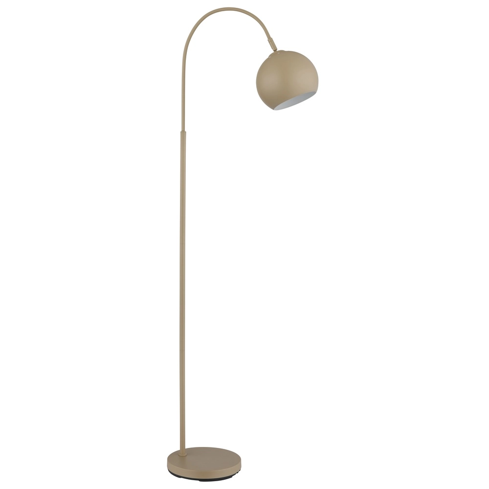 Lampadaire moderne Benno brun sable Globo 9007371507566