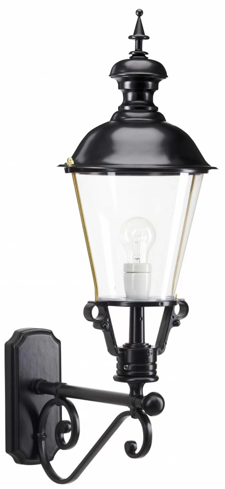 Lampe d'extérieur nostalgique Notaris L noir KS 8714732127745