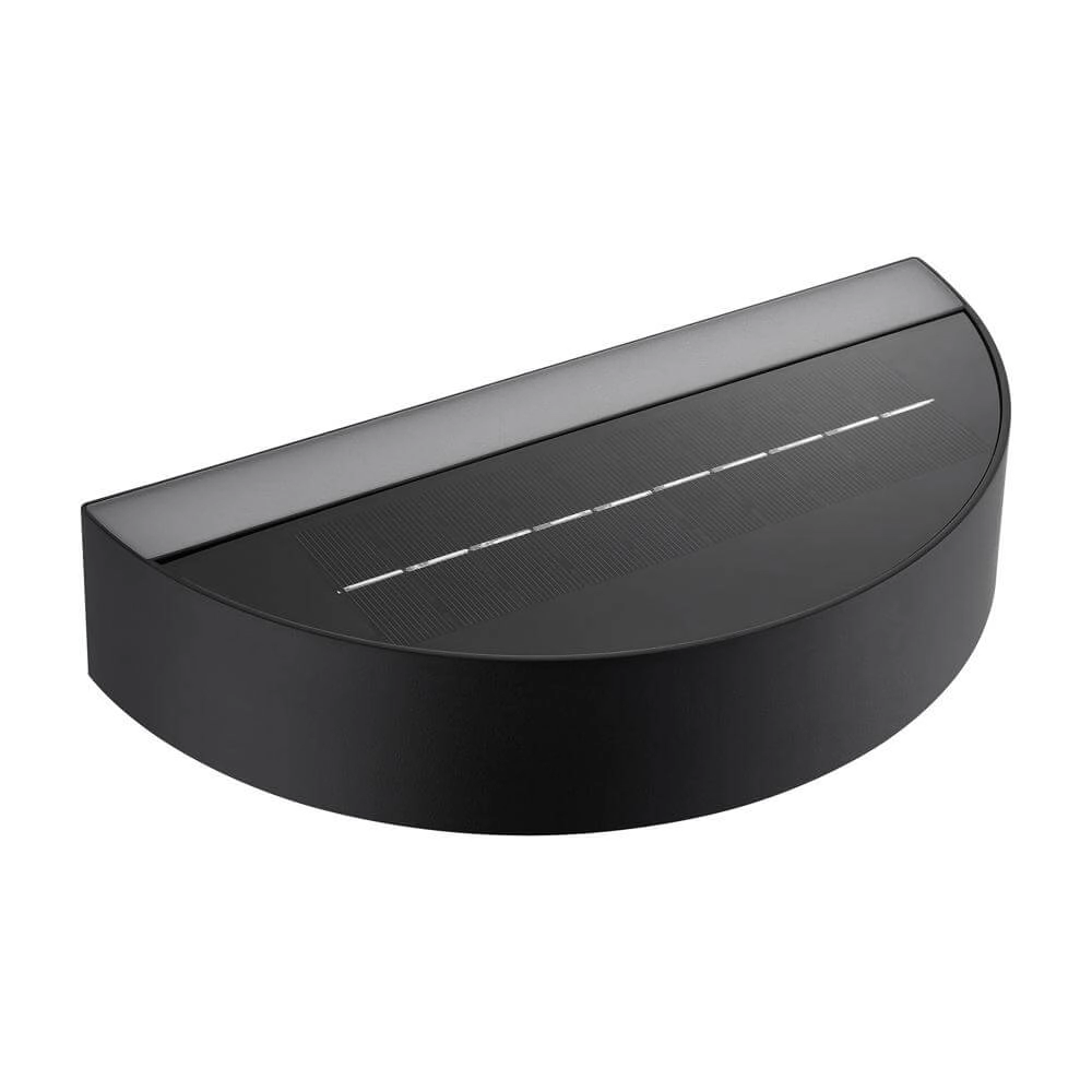 Applique solaire Monay rond noir Nordlux 5704924023545