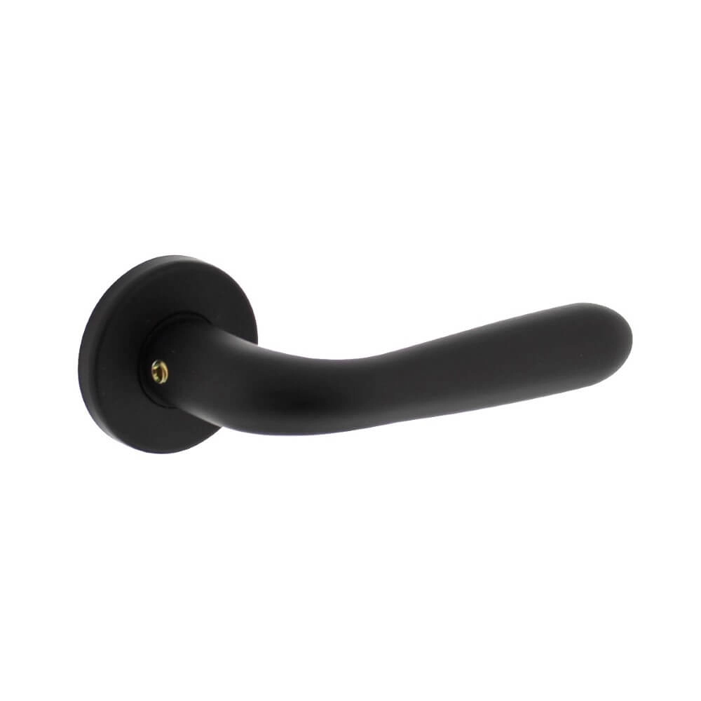 Poignée Merredin aluminium noir Ø 5cm