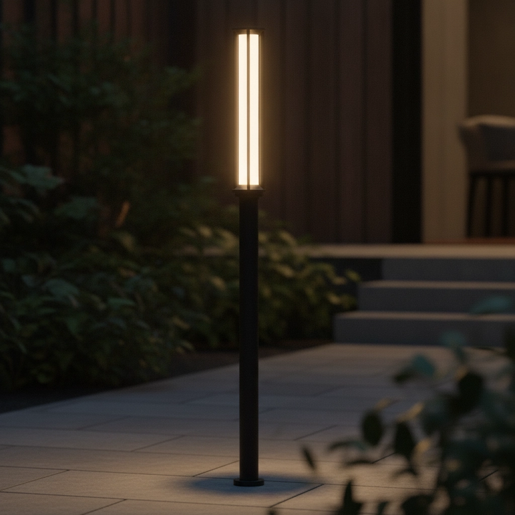 Lampe de jardin design Solstice Rond