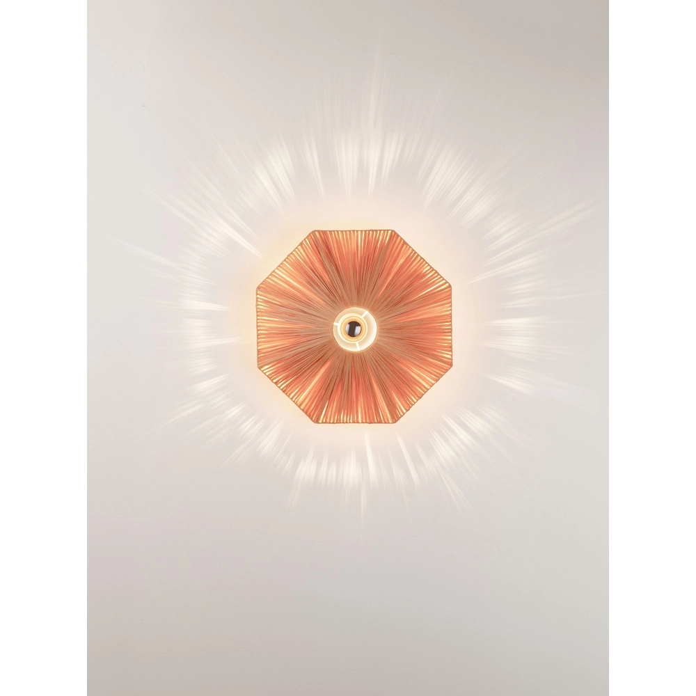 Lampe murale Elvio terre cuite Ø 45cm Lyora 5212017493903