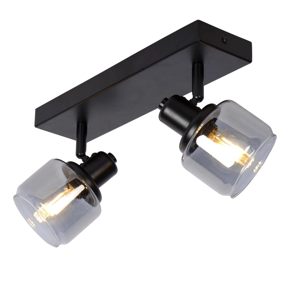 Lampe de plafond Bjorn 2-noir clair Lucide 5411212771230