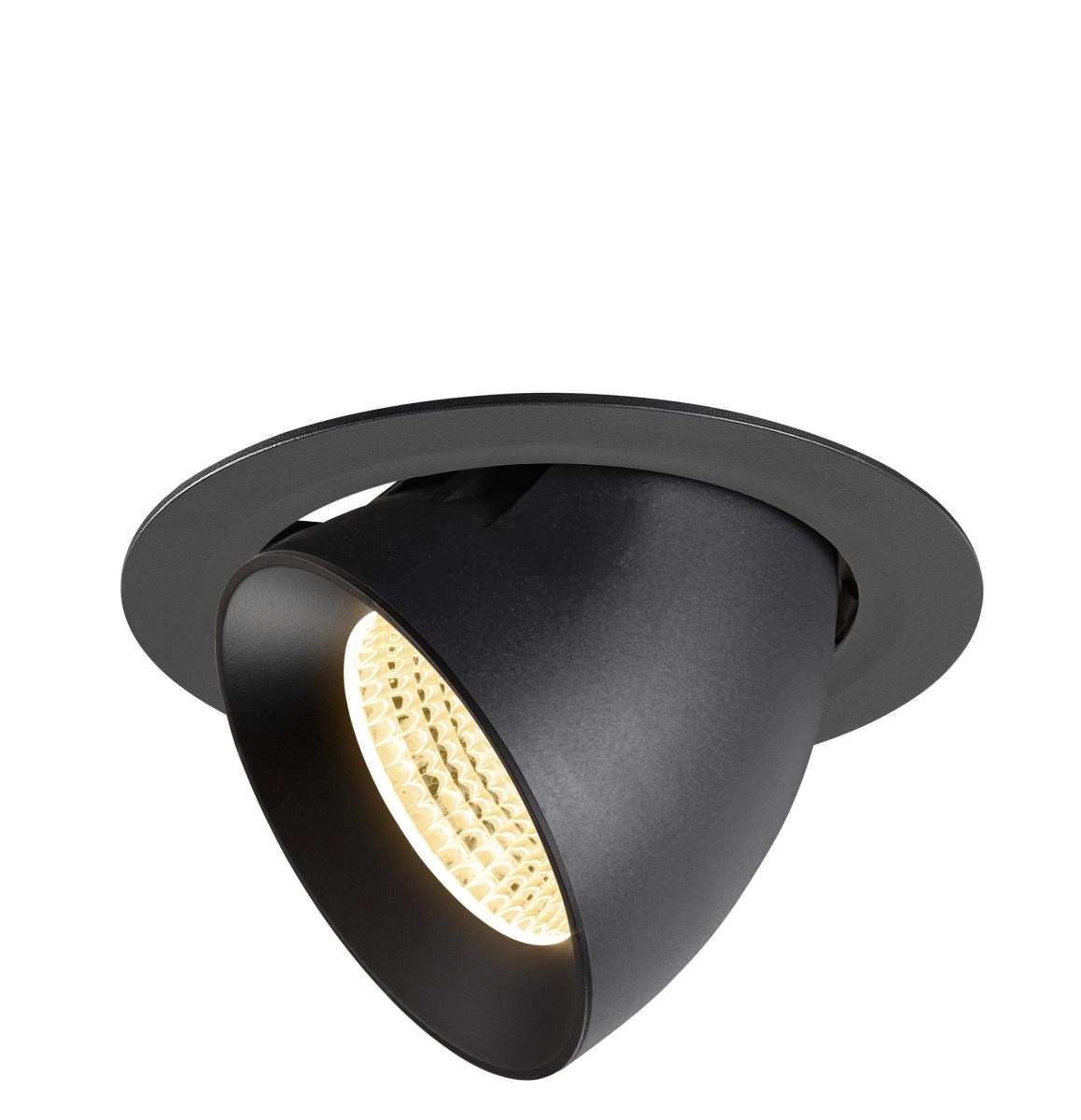 Spot encastré Numinos Gimble XL noir 3000K - 55 deg