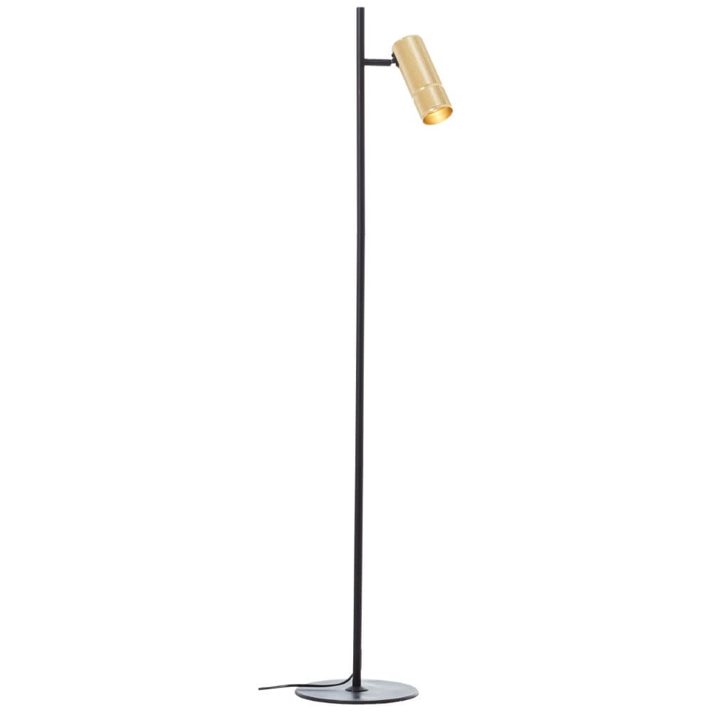 Lampadaire Marty noir avec de l'or Lampadaire Marty noir avec de l'or