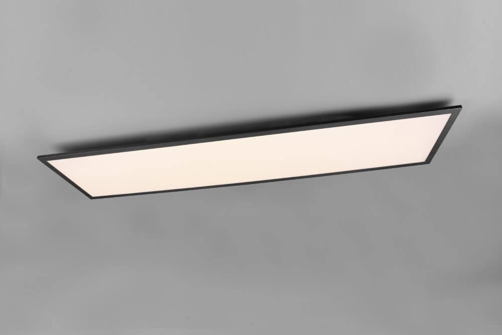 Plafonnier Alpha 120cm - 3000K noir Plafonnier Alpha 120cm - 3000K noir