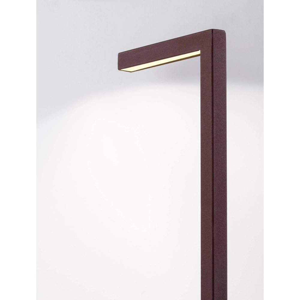 Lampe de jardin élégante Pipe Brun rouille 94.5cm Lyora 5212017465535