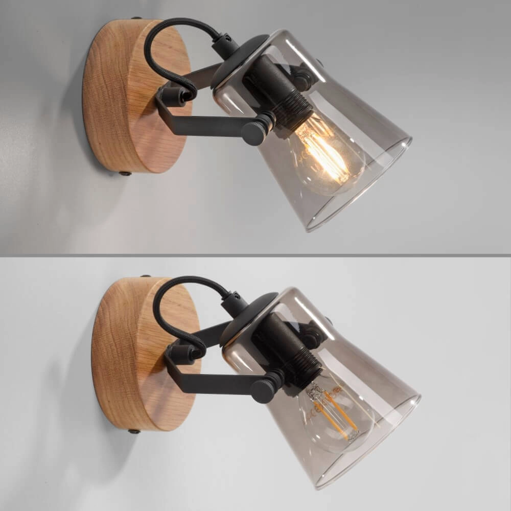 Applique Green Langstrom bois Just Light 4043689994860