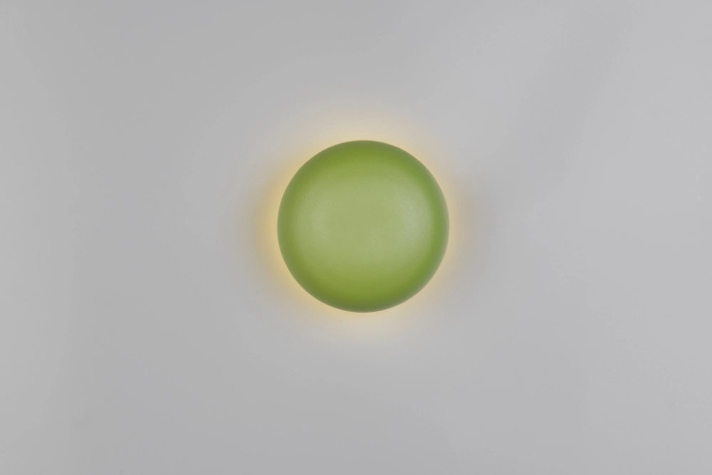 Applique murale verte Davey Ø 15cm Trio 4017807643824