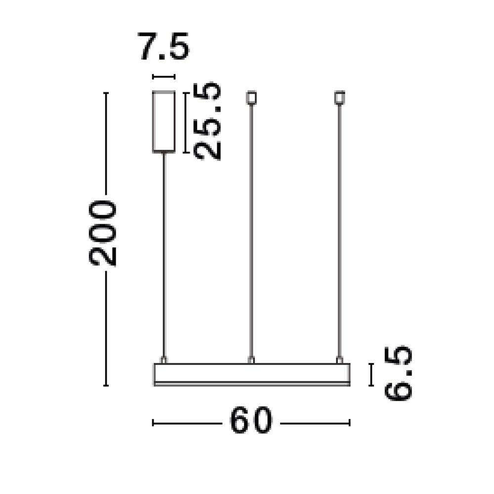 Suspension Motif or Ø 60cm 2700-6500K Lyora 5212017443571