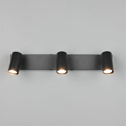 Emplacement monté en surface Taryn Noir à 3 lumières Trio 4017807685596