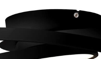 Plafonnier LED noir Labyrinth Brilliant 4004353396021