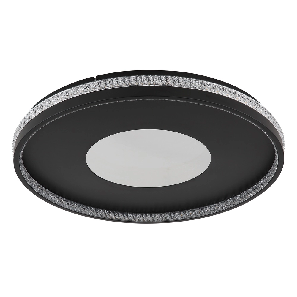 Éclairage de plafond Shirley noir avec du cristal Globo 9007371575299