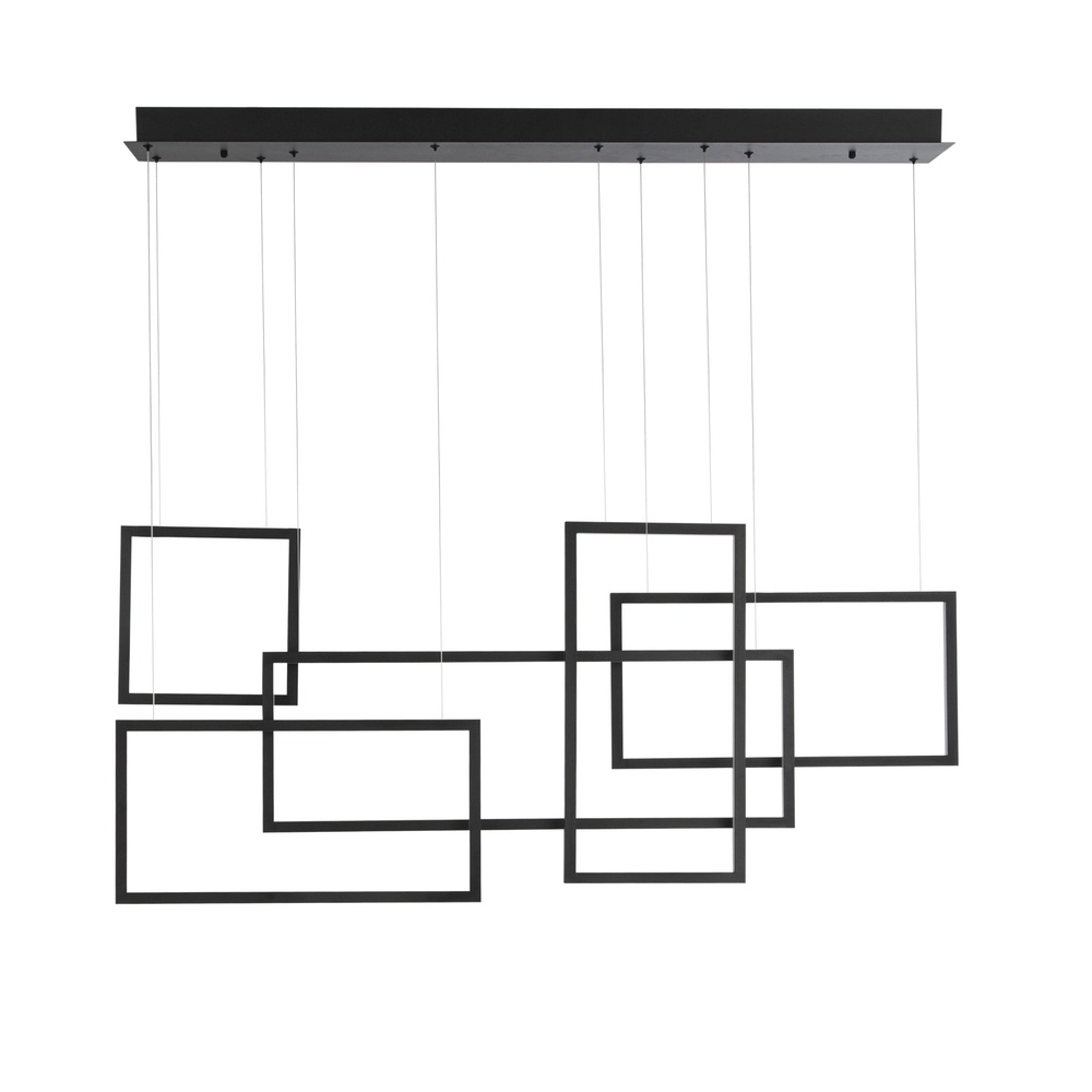 Suspension Cornice Design noir Lyora 5212017424716