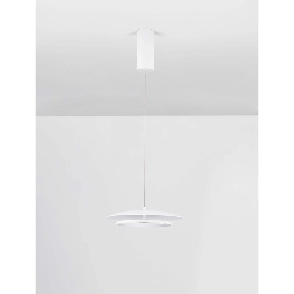 Suspension design Olos blanc Ø 35cm Lyora 5212017456991